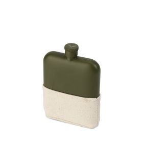 Matte Army Green Flask by Foster & Ryeâ„¢