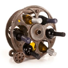Gears And Wheels Wine Rack by Foster & Ryeâ„¢
