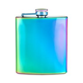 Mirage Iridescent Stainless Steel Flask by BlushÂ®