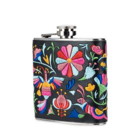 Embroidered Flask by BlushÂ®