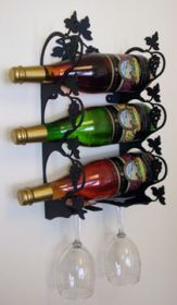 Grapevine Wine Rack - Wall Mount Small