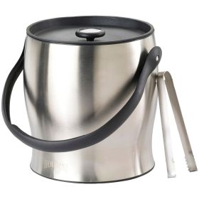 Houdini W4710T Double-Walled Ice Bucket with Tongs