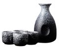 Japanese Style Sake Wine Set Home Ceramic Retro Classical Wine Glass Set,A1
