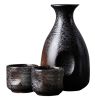 Japanese Style Sake Wine Set Home Ceramic Retro Classical Wine Glass Set,A2