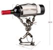 Wine Holder Stainless Steel Wine Rack Modern Metal Wine Rack Animal