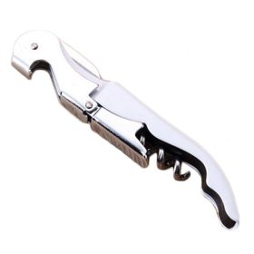 Stainless Steel Corkscrew Wine Bottle Opener White