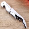 Stainless Steel Corkscrew Wine Bottle Opener White