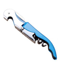 Stainless Steel Corkscrew Wine Bottle Opener Blue