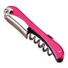 Stainless Steel Corkscrew Wine Bottle Opener Red