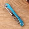 Stainless Steel Corkscrew Wine Bottle Opener Sapphire