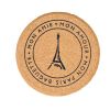 5PCS Cork Coasters Wooden Cup Mats Drinks Holder Placemats Table Decor, Tower