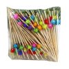 [Heart] 200 Pcs Disposable Fruit Dessert Picks Party Bamboo Cocktail Picks