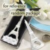 4 Pcs Eiffel Tower Stainless Steel Soda/Beer Bottle Opener Gift Box Wedding