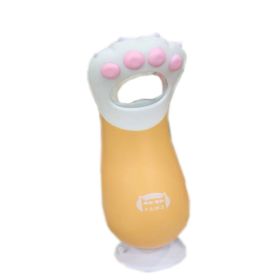 Unique YELLOW Cat Palm Bottle Opener Portable Beer/Soda Bottle Opener(5.9*1.9'')