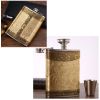 Stainless Steel Hip Flask Liquor Alcohol Wine Pot/ Elegant Wine Tools Set Gift/Portable Flagon(7 oz)