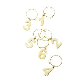 Gold Plated Wine Charms by ViskiÂ®