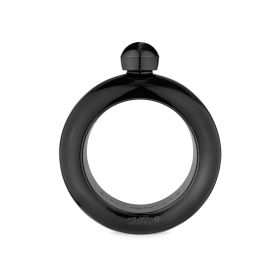 Black Plastic Bangle Flask by BlushÂ®