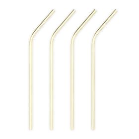 Gold Cocktail Straws by ViskiÂ®