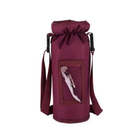 Grab & Go Insulated Bottle Carrier in Burgundy by True