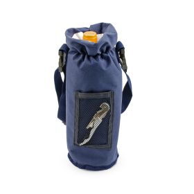 Grab & Go Insulated Bottle Carrier in Blue by True