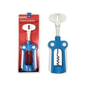 Winged Corkscrew Bottle Opener - Blue Case Pack 24