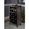 Ancona Modular Wine Cabinet with Glass Rack & 20-Bottle