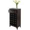 Ancona Modular Wine Cabinet with One Drawer & 24-Bottle