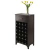 Ancona Modular Wine Cabinet with One Drawer & 24-Bottle