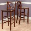 Victor 2-pc 29" V Back Bar Stools