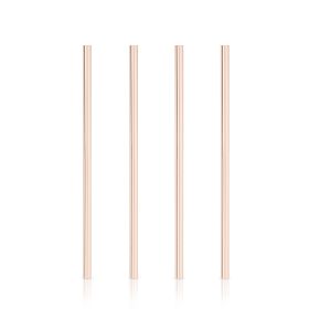 Wide Copper Cocktail Straws by ViskiÂ®