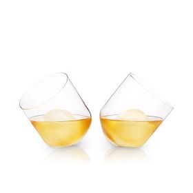 Rolling Crystal Whiskey Tumblers by ViskiÂ®