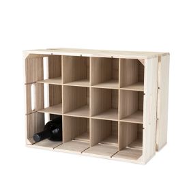 Wooden Crate Wine Rack by True