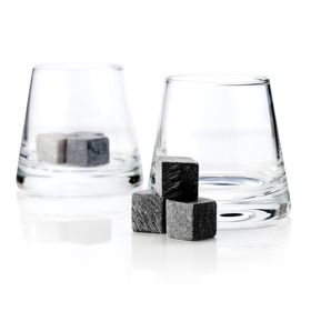 Glacier RocksÂ® 8-Piece Soapstone Cube and Tumbler Set by Vis