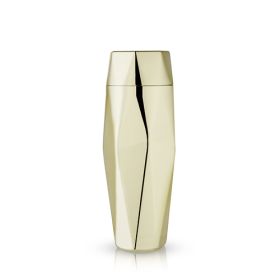 Faceted Gold Cocktail Shaker by ViskiÂ®