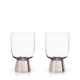 Copper Footed Tumblers by ViskiÂ®