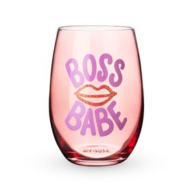 Boss Babe Stemless Wine Glass by BlushÂ®