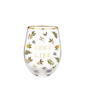 Best Life Stemless Wine Glass by TwineÂ®