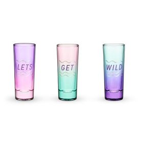 Let's Get Wild Shot Glasses by BlushÂ®