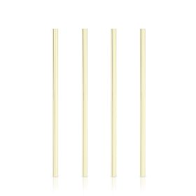 Wide Gold Cocktail Straws by Viski®