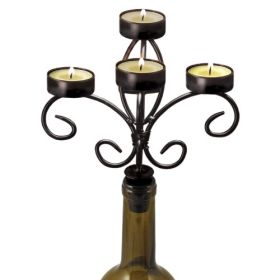 Wine Bottle Candelabra by TwineÂ®