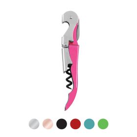 Truetapâ„¢ Pink Double Hinged Waiter'S Corkscrew by True