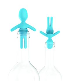 Bruce Bottle Stopper in Blue