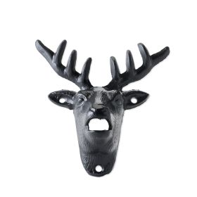 Cast Iron Wall Mounted Deer Bottle Opener by Foster and Rye™