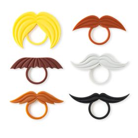 Incognitoâ„¢: Mustache Bottle Neck Markers