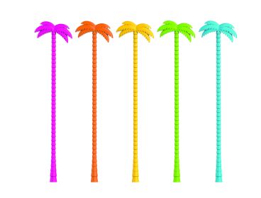 Palm Tree Stir Sticks (Set of 5) by TrueZoo