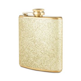 Sparkletini Stainless Steel Gold Flask by Blush®